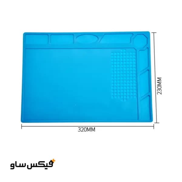 پد نسوز سیلیکونی آبی رنگ سایز کوچک مدل 504 — تصویر ۱۱