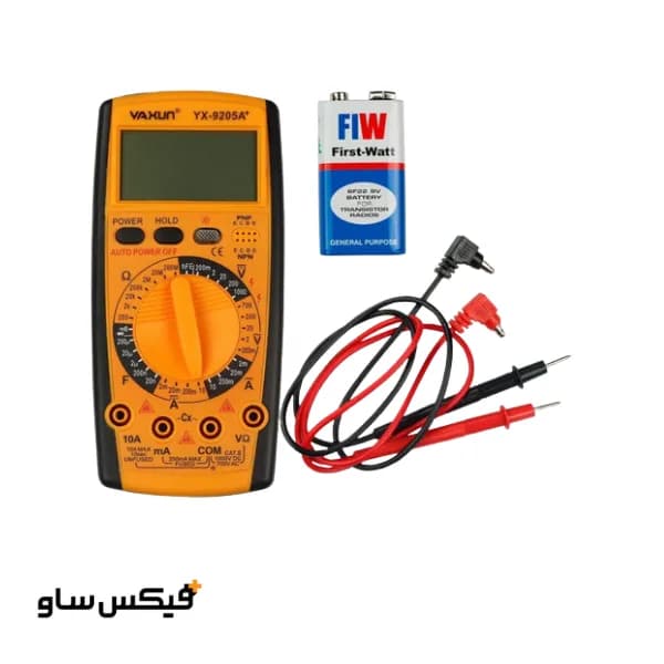 مولتی متر دیجیتال یاکسون مدل 9205A Plus — تصویر ۱۱