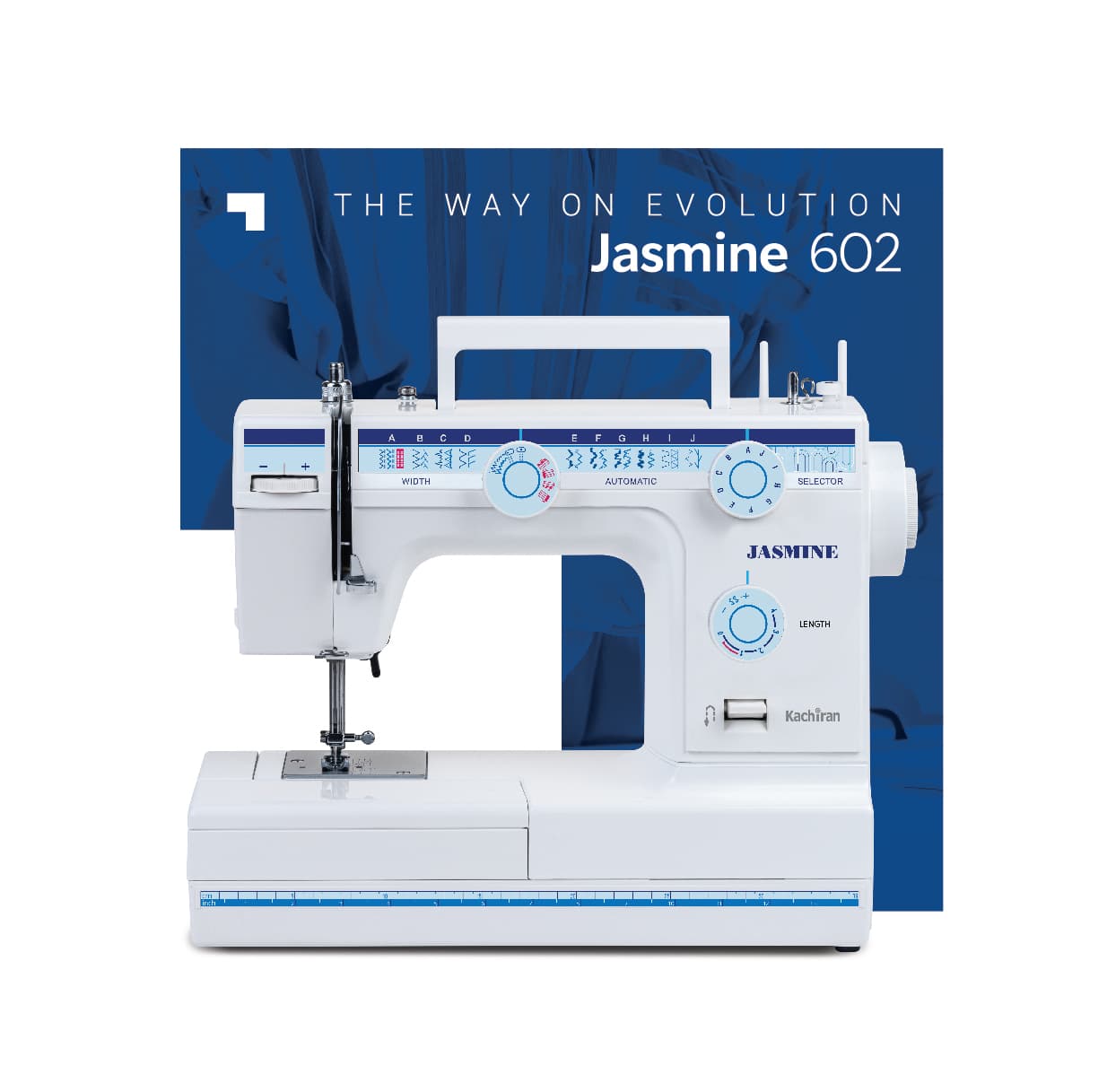چرخ خیاطی یاسمین 602 — تصویر ۲