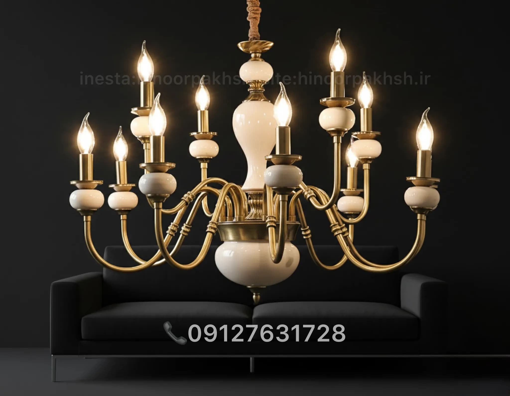 لوستر سرامیکی آنتیک و جدید مدل رومی در انواع رنگبندی و سایز