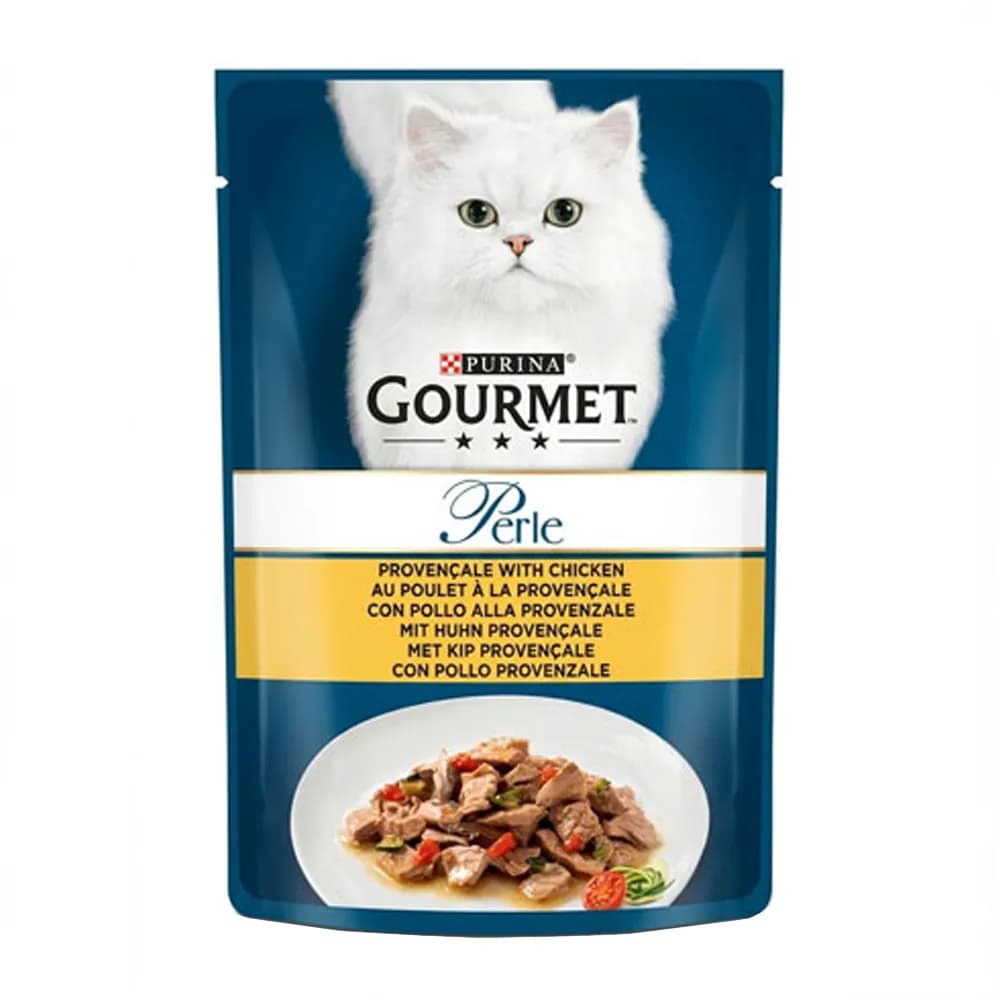 پوچ گربه با طعم مرغ پروانسال گورمت – Provencale Chicken