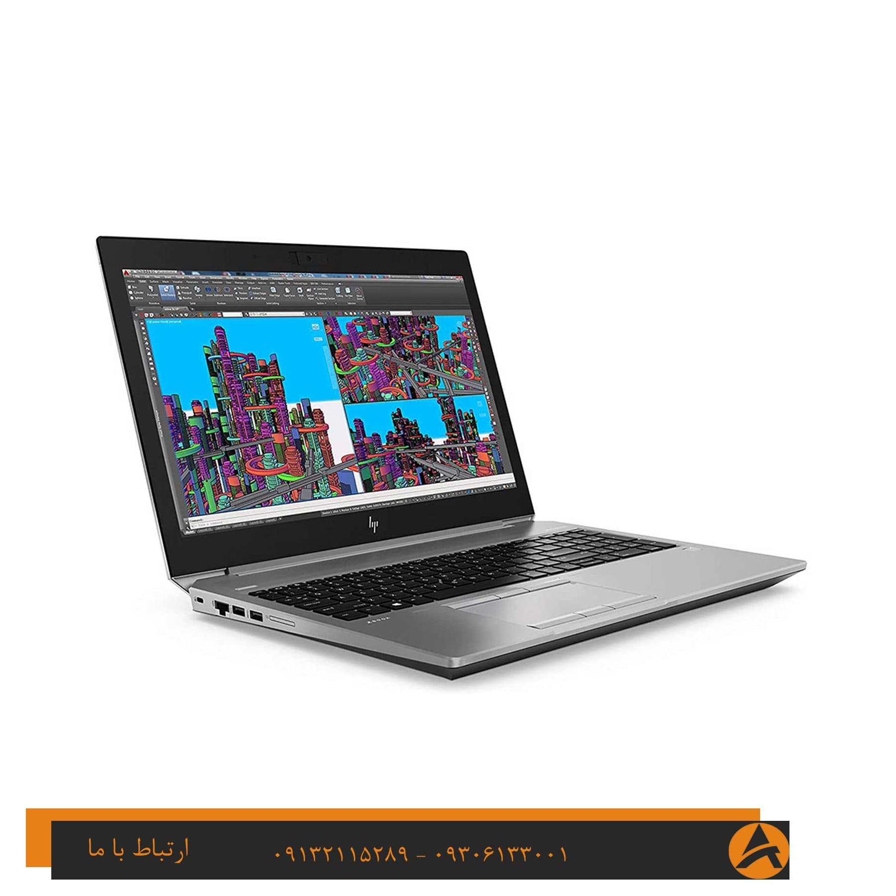 لپ تاپ اپن باکس اچ پی مدل HP zbook 15 G5-i7 32G 512G SSD 4G