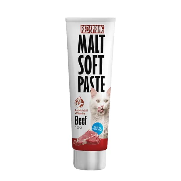 خمیر مالت گربه با طعم گوساله رد اسپرینگ – Malt Soft Paste Beef — تصویر ۳