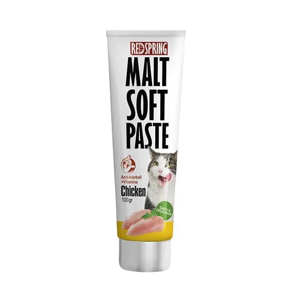 خمیر مالت گربه با طعم مرغ رد اسپرینگ – Malt Soft Paste Chicken — تصویر ۳