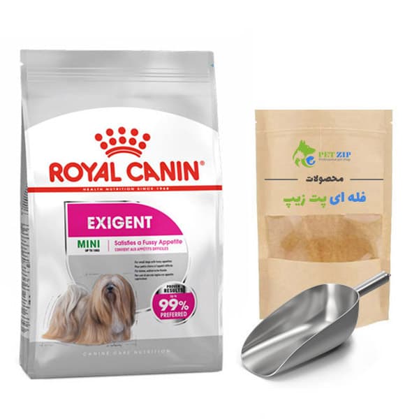 غذای خشک فله ای سگ مینی اگزیجنت Mini Exigent رویال کنین