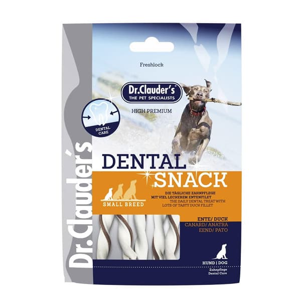 تشویقی دنتال سگ نژاد کوچک طعم اردک دکتر کلادرز – Dental Duck