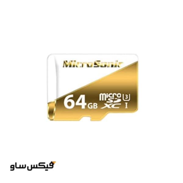 کارت حافظه microSDXC میکرو سونیک MicroSonic مدل 533X ظرفیت 64 گیگابایت — تصویر ۵