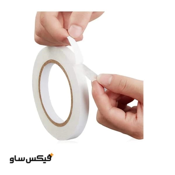 چسب دو طرفه سلولزی نازک عرض 10mm طول 50m — تصویر ۱۲