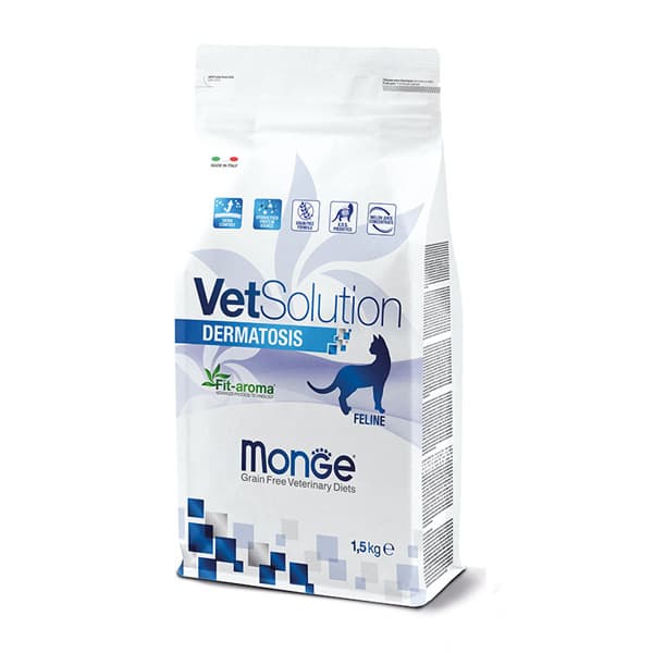 غذای گربه درماتیت مونژه – Monge Dermatosis Feline