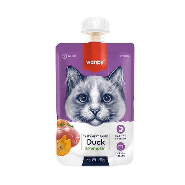 پودینگ گربه با طعم اردک ونپی – Wanpy Duck