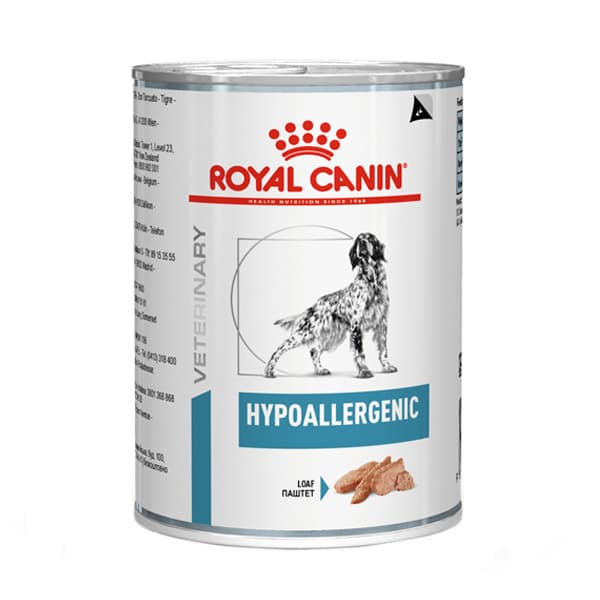 کنسرو سگ هایپو آلرژنیک رویال کنین Hypoallergenic Dog