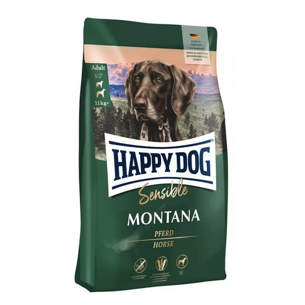 غذای سگ مونتانا با گوشت اسب هپی داگ – Happy Dog Montana — تصویر ۳