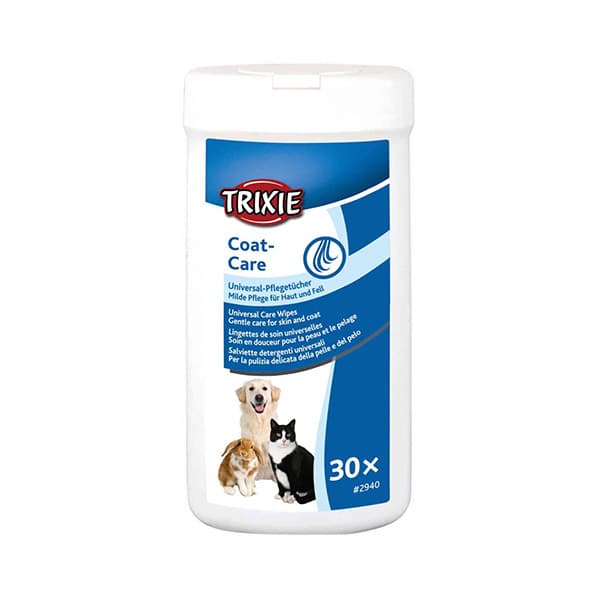 دستمال مرطوب حیوانات خانگی با رایحه آلوورا تریکسی – Trixie Coat Care
