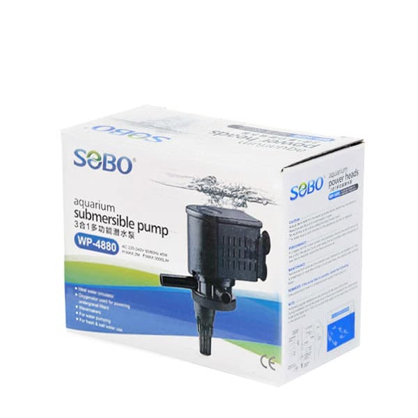 واتر پمپ پاور هد دو خروجی سوبو – SOBO WP4880