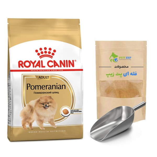 غذای خشک فله ای سگ پامرانین Pomeranian رویال کنین