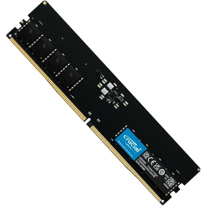رم کامپیوتر کروشیال تک کاناله CT32 فرکانس 4800 DDR5 تایمینگ CL40 حافظه 32 گیگابایت — تصویر ۵