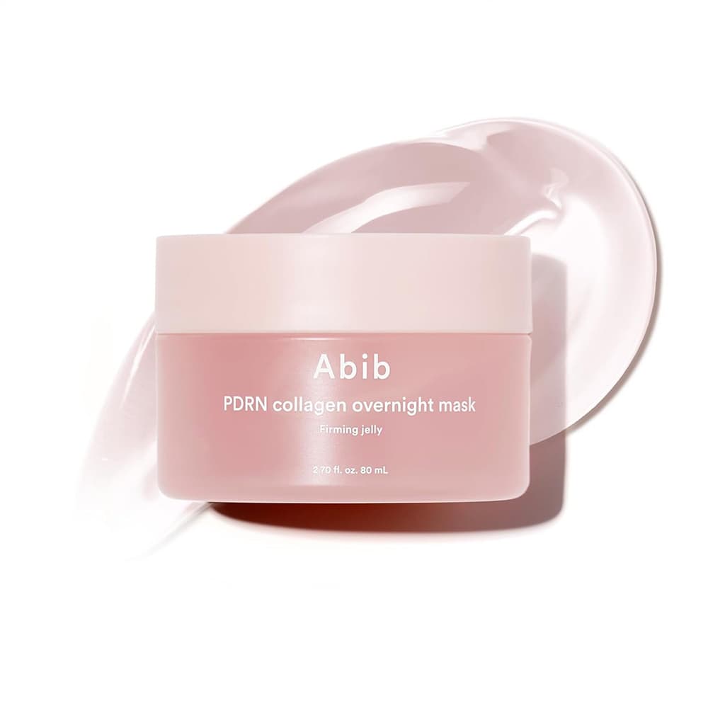 ماسک شب ژلی کلاژن و PDRN ابیب ضد چروک، آبرسان و درخشان کننده پوست Abib PDRN Collagen Overnight Face Mask Firming Jelly
