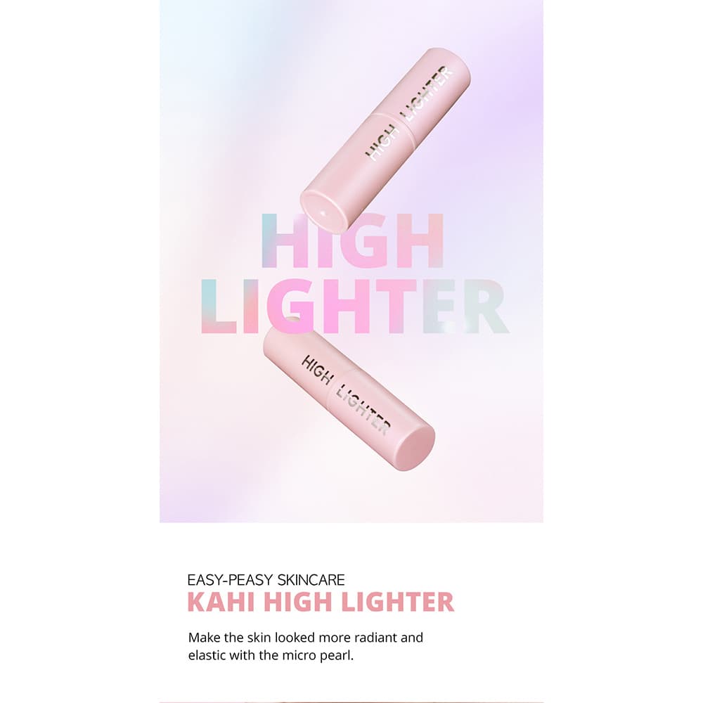 هایلایتر استیکی کاهی آبرسان، درخشان کننده و تقویت سد دفاعی پوست KAHI Highlighter — تصویر ۸