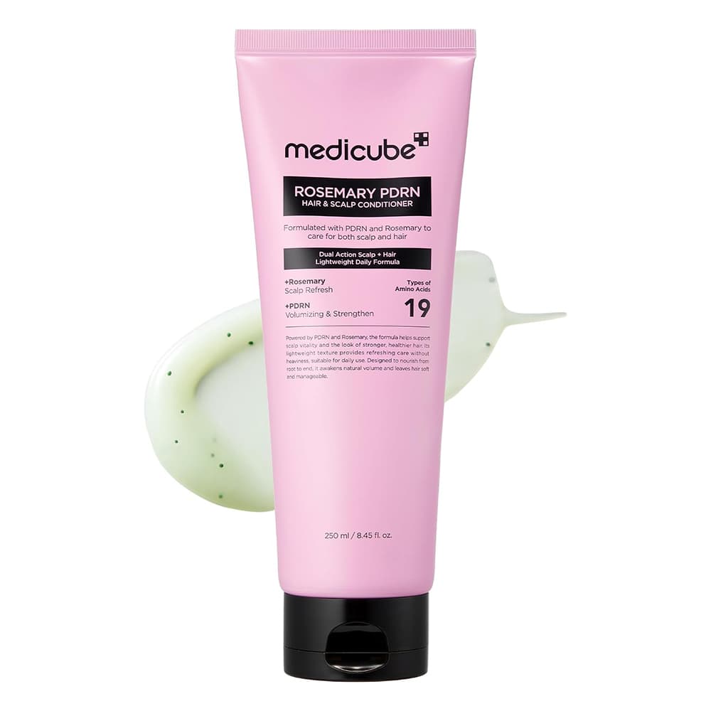 نرم کننده مو و پوست سر رزماری و PDRN مدی کیوب تقویت و ترمیم مو medicube Rosemary PDRN Hair & Scalp Conditioner — تصویر ۲