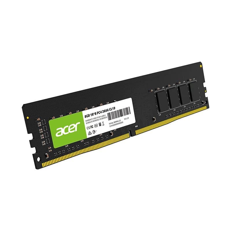 رم کامپیوتر ایسر مدل UD100 DDR4 تک کاناله 8 گیگابایت فرکانس 3200 مگاهرتز تایمینگ CL22 نوع U-DIMM — تصویر ۱۱