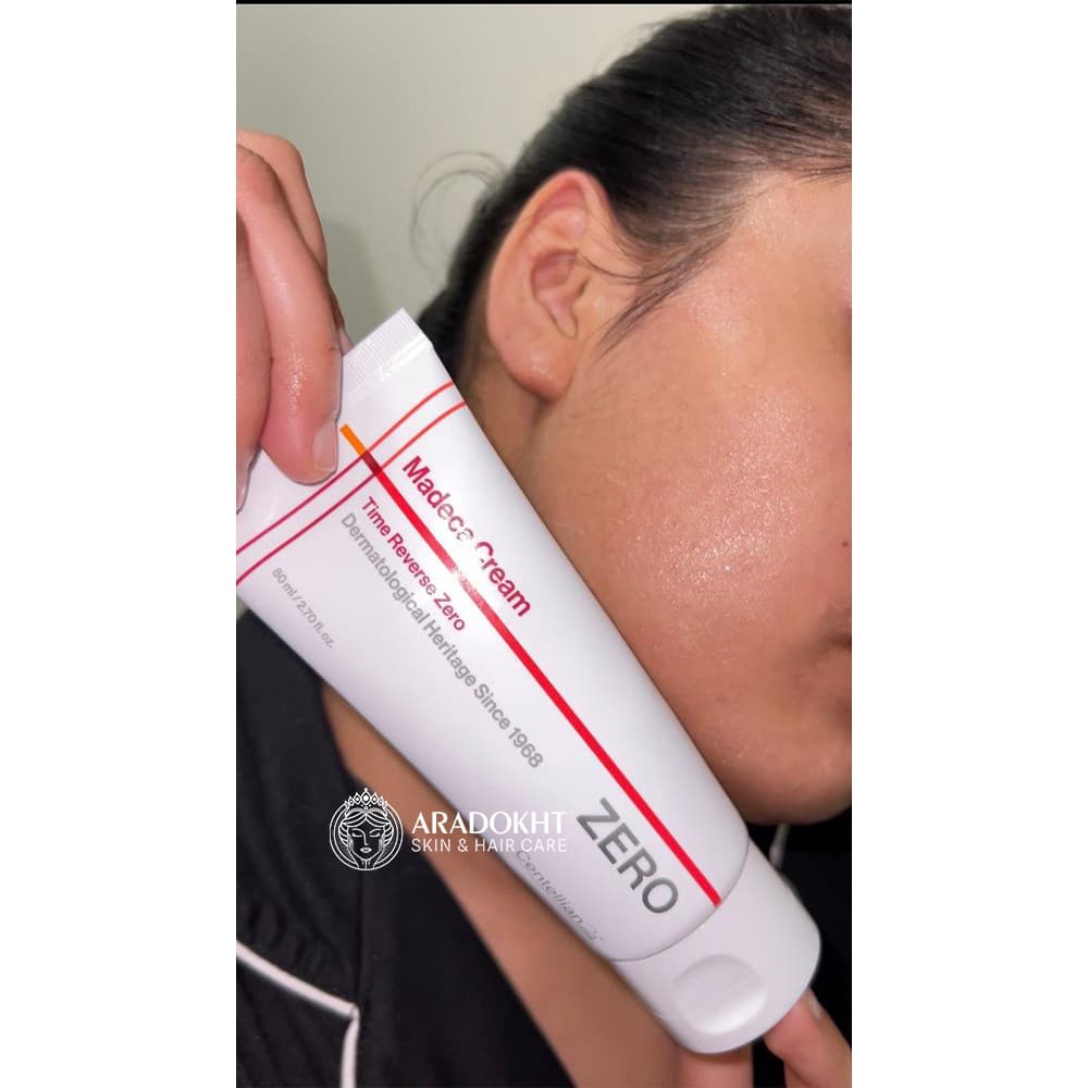مادکا کرم زیرو سنتلین 24 ترمیم کننده، ضد چروک و تسکین دهنده قوی پوست Centellian24 Madeca Cream Time Reverse Zero — تصویر ۴