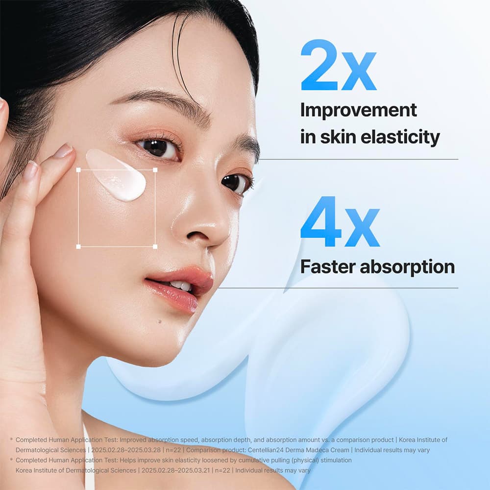 مادکا کرم زیرو سنتلین 24 ترمیم کننده، ضد چروک و تسکین دهنده قوی پوست Centellian24 Madeca Cream Time Reverse Zero — تصویر ۶