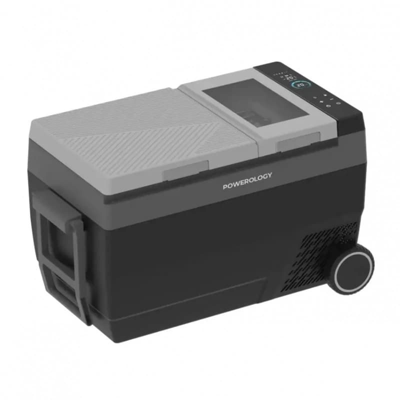 یخچال فریزر خودرو یخ ساز دار مسافرتی 32 لیتری پاورولوژی P90CAR — تصویر ۲