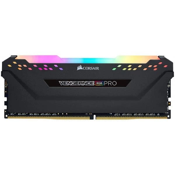 رم کامپیوتر کورسیر دو کاناله Vengeance RGB Pro فرکانس 3200 مگاهرتز DDR4 تایمینگ CL16 حافظه 16 گیگابایت | Corsair Vengeance RGB Pro Dual Channel CL16 3200MHz DDR4 16GB Computer RAM — تصویر ۳