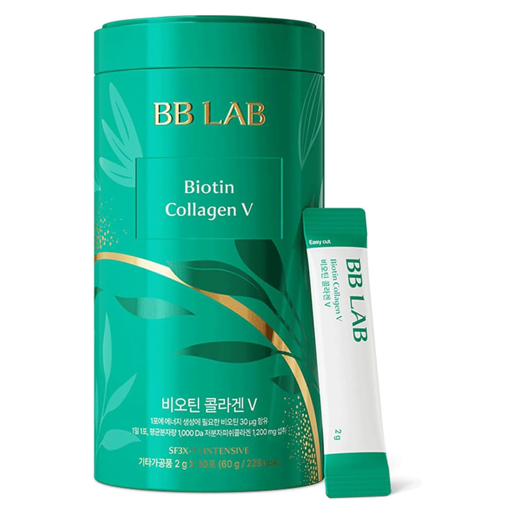 مکمل خوراکی تقویت کننده پوست، مو و ناخن بیوتین و کلاژن V بی بی لب BB LAB Biotin Collagen V — تصویر ۱۰