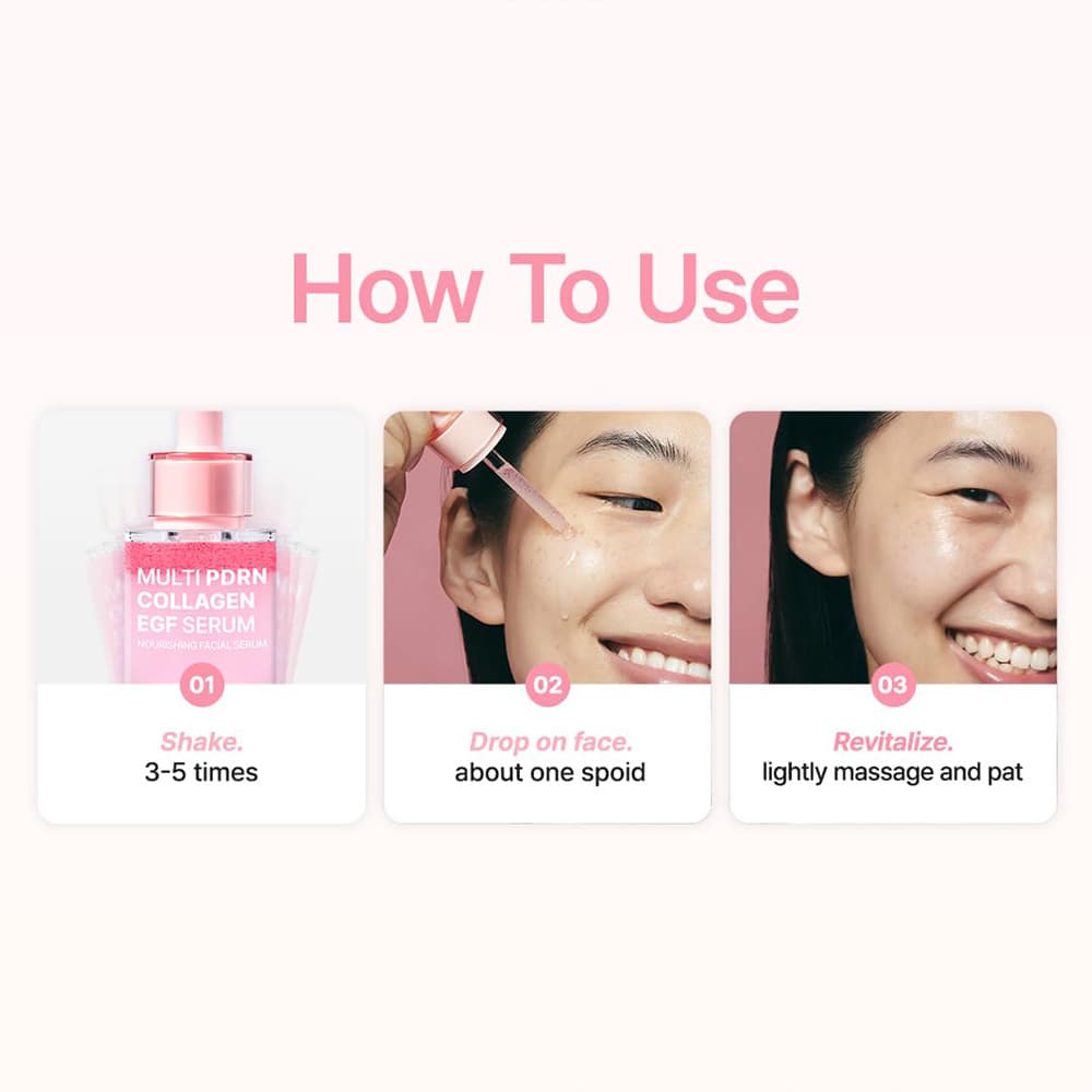 سرم مولتی PDRN کلاژن و EGF پیوریتو ضد چروک و جوانساز، ترمیم و تقویت پوست Purito SEOUL Multi PDRN Collagen EGF Serum — تصویر ۹