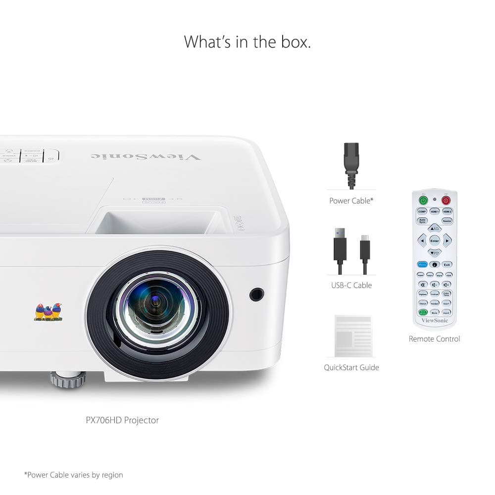 ویدئو پروژکتور ویوسونیک VIEWSONIC PX706HD — تصویر ۸
