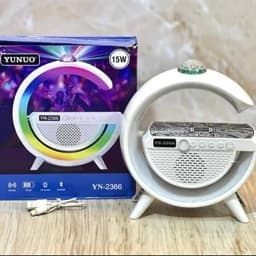 اسپیکر بلوتوثی و شارژر وایرلس مدل BT-3401 — تصویر ۸