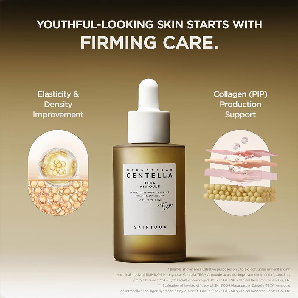 آمپول ترمیم کننده و تسکین دهنده سنتلا تیکا اسکین 1004 SKIN1004 Madagascar Centella Teca Ampoule — تصویر ۶