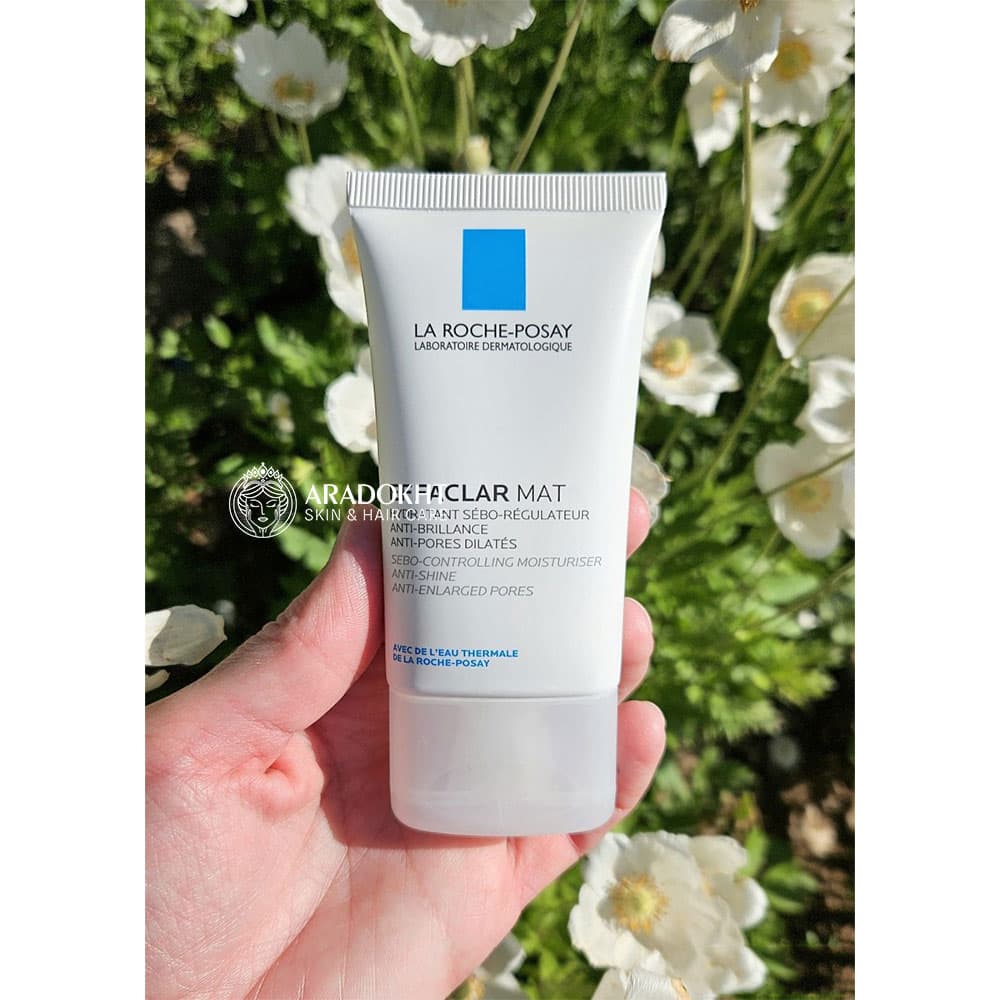 کرم مرطوب کننده افکلار پوست چرب لاروش پوزای La Roche-Posay Effaclar MAT Mattifying Face Moisturizer — تصویر ۱۲