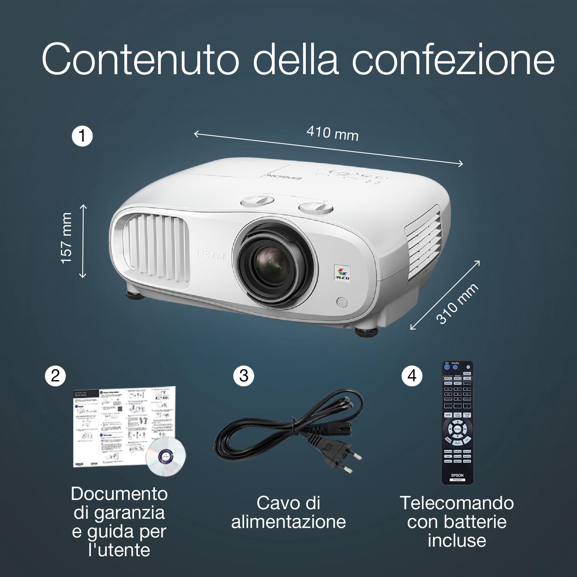 ویدئو پروژکتور اپسون EPSON EH‑TW7000 — تصویر ۵