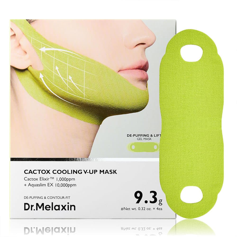 پک ماسک لیفت و خنک کننده فک و غبغب دکتر ملاکسین Dr.Melaxin Cactox Cooling V-UP Mask Set