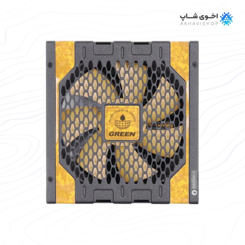 منبع تغذیه کامپیوتر گرین مدل GP600A-UK با مدار حفاظتی کامل و خروجی پایدار — تصویر ۱۱