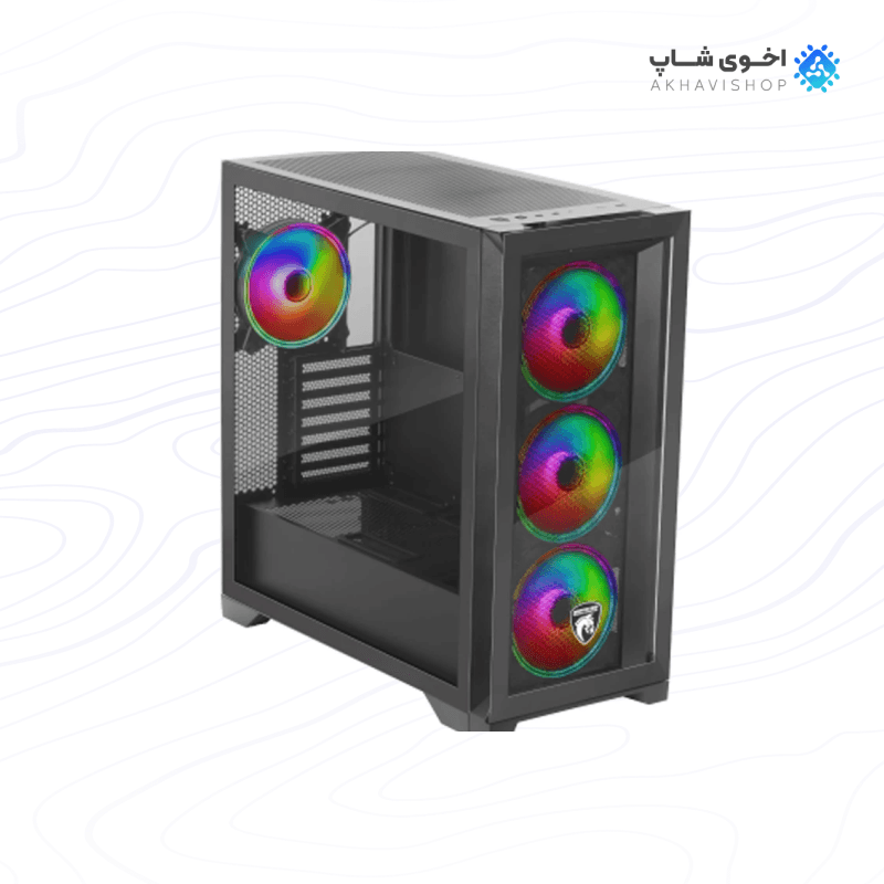 کیس گیمینگ گرین مدل G9 Griffin با طراحی حرفه‌ای و پشتیبانی کامل از قطعات گیمینگ