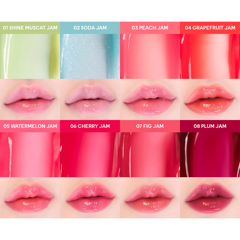 تینت کاسه ای براق لب کالرگرام COLORGRAM Tintin Dory Lip Jam — تصویر ۶