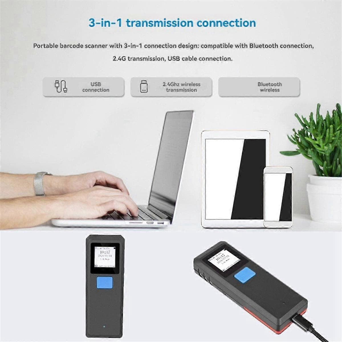 بارکد اسکنر بیسیم AXIOM CS6290 — تصویر ۳