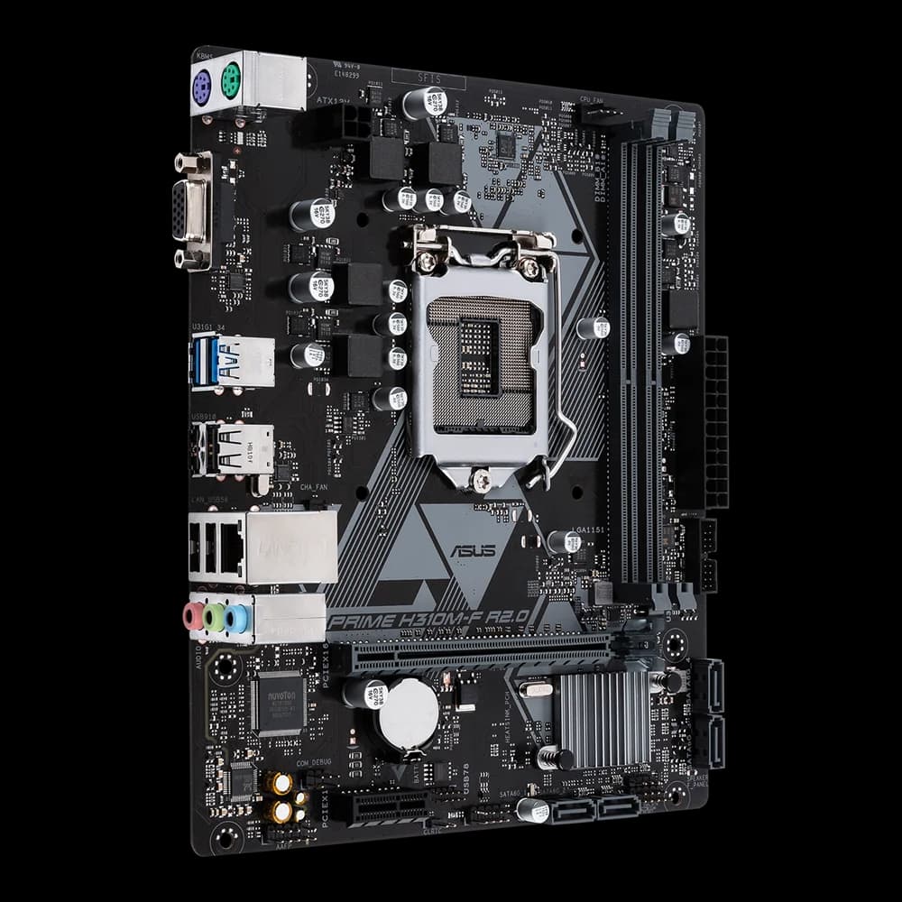 مادربرد ایسوس مدل نیو MOTHERBOARD ASUS H310 MF اورجینال — تصویر ۶