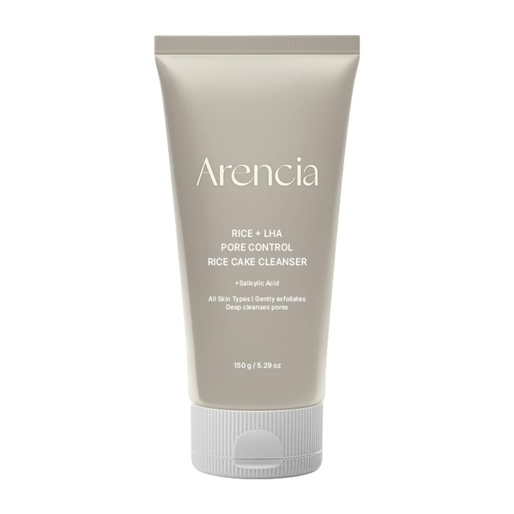شوینده برنج آرنسیا کنترل منافذ، ضد جوش و روشن کننده Arencia Rice + LHA Pore Control Rice Cake Cleanser