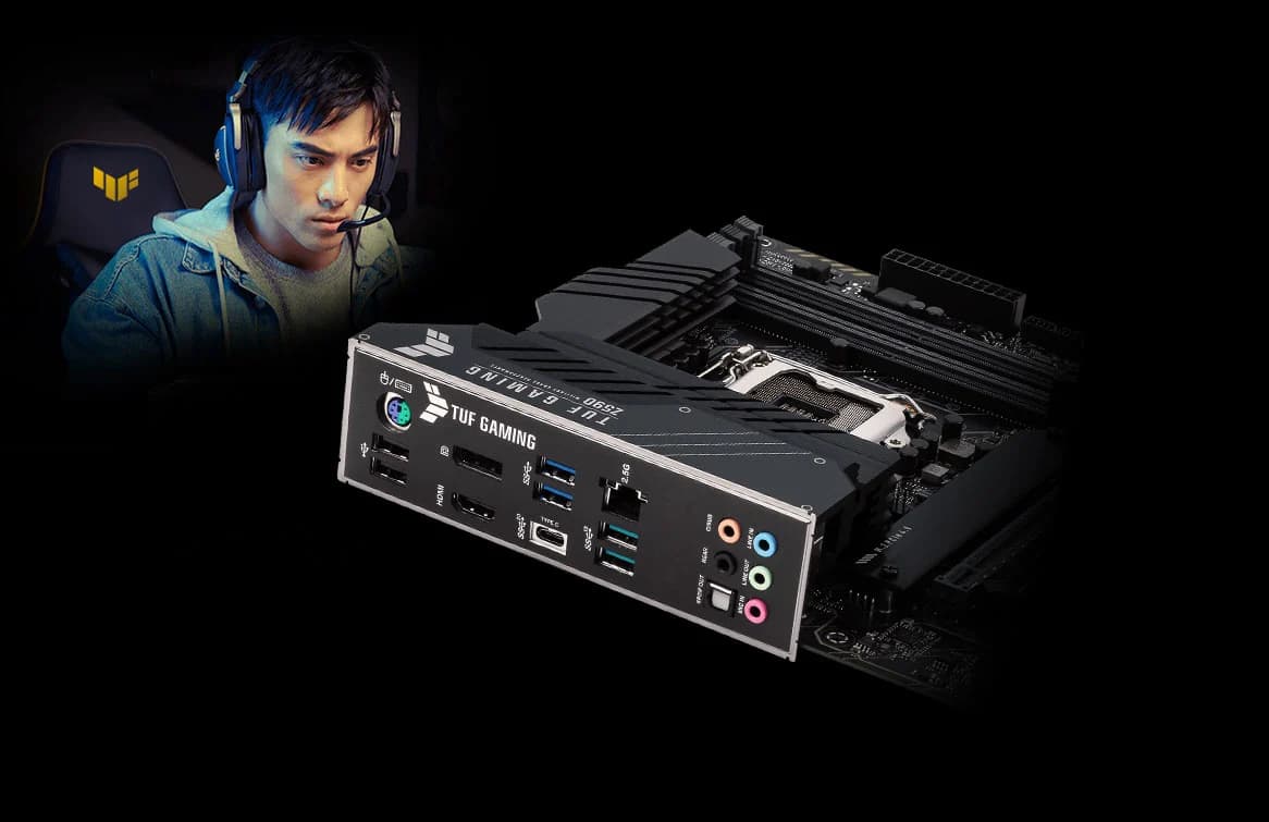 مادربرد ایسوس مدل TUF Z590-PLUS GAMING — تصویر ۳