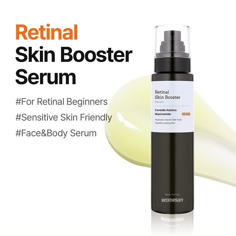 بوستر سرم رتینال مدی تراپی ضد چروک، روشن کننده و جوانساز پوست MEDITHERAPY Retinal Skin Booster Serum — تصویر ۷