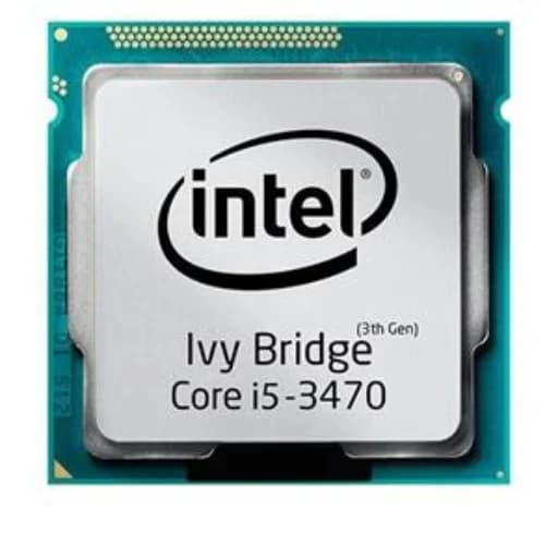 پردازنده مرکزی اینتل سری Ivy Bridge مدل CPU INTEL Core i5-3470 استوک