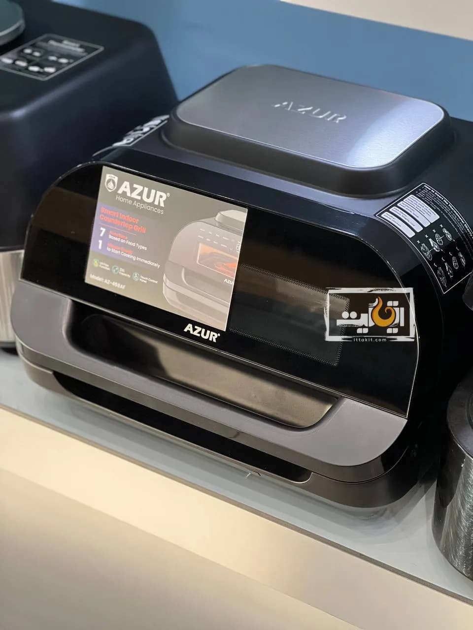 سرخ کن و گریل 10 لیتری آزور مدل AZ-458 — تصویر ۷