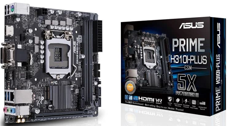MOTHERBOARD ASUS H310 PLUS R2.0 NEW — تصویر ۲