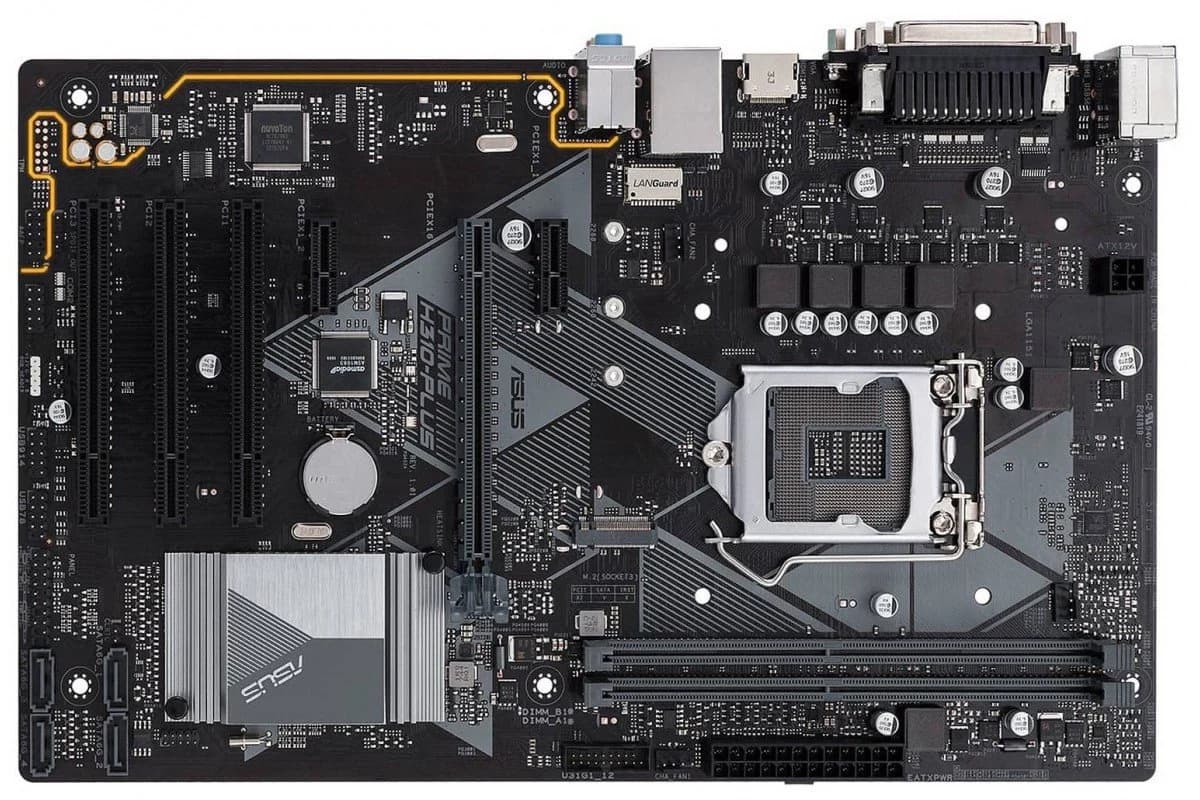 MOTHERBOARD ASUS H310 PLUS R2.0 NEW — تصویر ۸