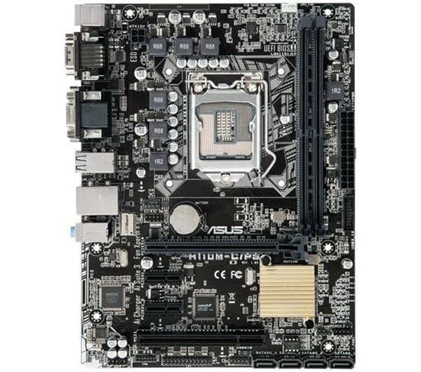 مادربرد ایسوس مدل LGA 1151 MOTHERBOARD ASUS H110 MR نیو اورجینال — تصویر ۳