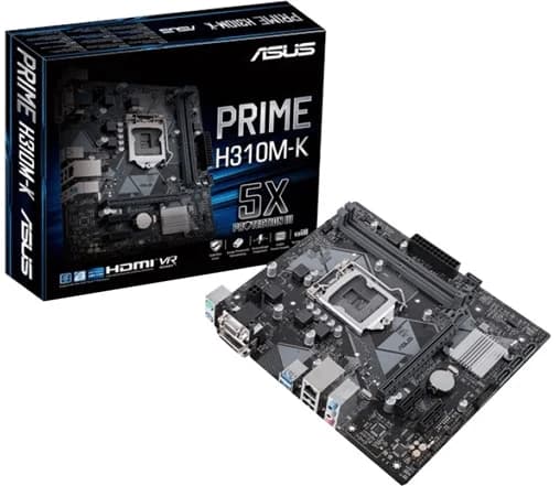 مادربرد ایسوس مدل نیو MOTHERBOARD ASUS H310 MK اورجینال پک اصلی
